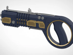 bloodsport rotating from the movie suicide squad 2021 3D Print Model
