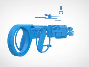bloodsport rotating from the movie suicide squad 2021 3D Print Model