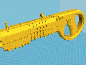 bloodsport rotating from the movie suicide squad 2021 3D Print Model