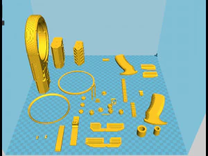 bloodsport rotating from the movie suicide squad 2021 3D Print Model