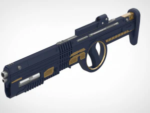 rifle de esporte sangrento do filme esquadrão suicida 2021 modelo de impressão 3D Modelo de Impressão 3D