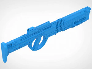 rifle de esporte sangrento do filme esquadr&atilde;o suicida 2021 modelo de impress&atilde;o 3D Modelo de Impressão 3D