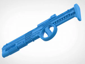 rifle de esporte sangrento do filme esquadr&atilde;o suicida 2021 modelo de impress&atilde;o 3D Modelo de Impressão 3D