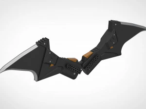 Batarang dal film The Batman 2022 Modello di stampa 3D