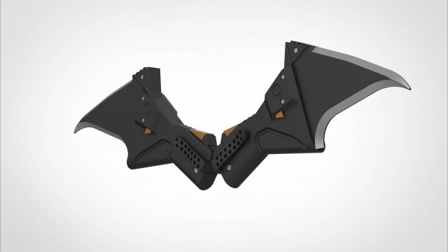 Batarang from the movie The Batman 2022 3D Print Model in Man 3DExport