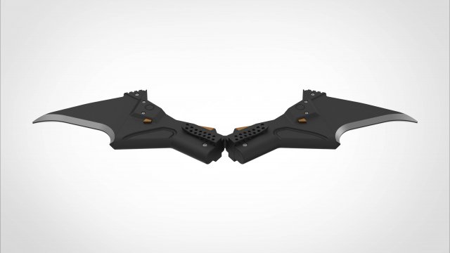 Batarang from the movie The Batman 2022 3D Print Model in Man 3DExport
