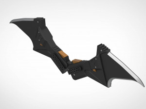 Batarang from the movie The Batman 2022 3D Print Model