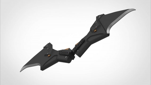 Batarang from the movie The Batman 2022 3D Print Model in Man 3DExport