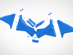 Batarang from the movie The Batman 2022 3D Print Model