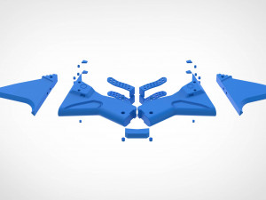Batarang from the movie The Batman 2022 3D Print Model