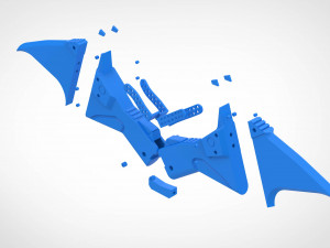 Batarang from the movie The Batman 2022 3D Print Model
