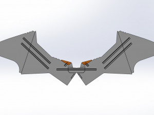 Batarang from the movie The Batman 2022 3D Print Model