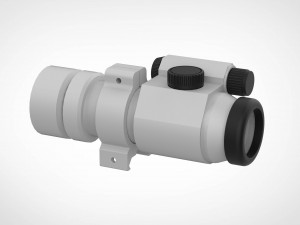 Aimpoint red dot scopes from the movie Escape from LA 1996 3d print model 3D Baskı Modeli