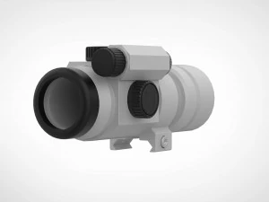 Aimpoint red dot scopes from the movie Escape from LA 1996 3d print model 3D Print Model