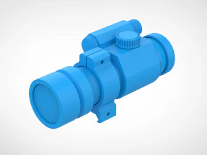 Aimpoint red dot scopes from the movie Escape from LA 1996 3d print model 3D Print Model