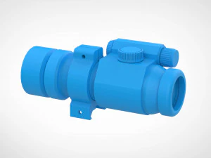 Aimpoint red dot scopes from the movie Escape from LA 1996 3d print model 3D Print Model