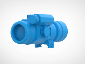 Aimpoint red dot scopes from the movie Escape from LA 1996 3d print model 3D Baskı Modeli