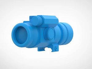 Aimpoint red dot scopes from the movie Escape from LA 1996 3d print model 3D Print Model