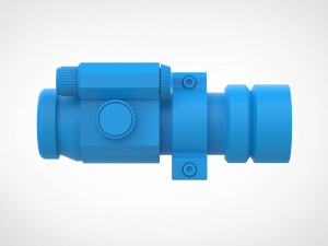 Aimpoint red dot scopes from the movie Escape from LA 1996 3d print model 3D Baskı Modeli