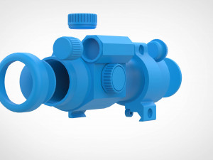Aimpoint red dot scopes from the movie Escape from LA 1996 3d print model 3D Baskı Modeli
