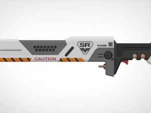 Laser Blade DX from the movie Lightyear 2022 3d print model 3Dプリントモデル