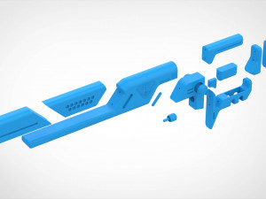 Laser Blade DX from the movie Lightyear 2022 3d print model 3Dプリントモデル