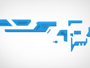 Laser Blade DX from the movie Lightyear 2022 3d print model 3Dプリントモデル