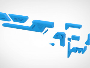 Laser Blade DX from the movie Lightyear 2022 3d print model 3Dプリントモデル