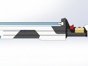 Laser Blade DX from the movie Lightyear 2022 3d print model 3Dプリントモデル