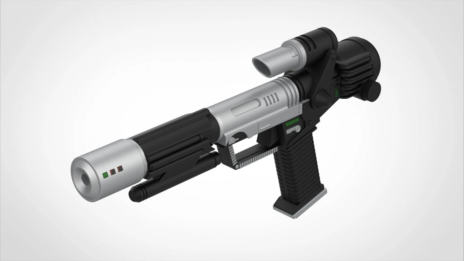 Eternian soldier blaster from the movie Masters of the Universe 1987 3d print model 3D Print Model .c4d .max .obj .3ds .fbx .stl .blend 