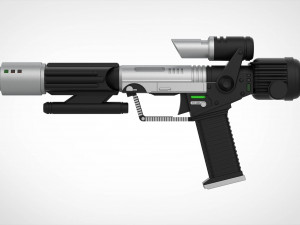 Eternian soldier blaster from the movie Masters of the Universe 1987 3d print model 3Dプリントモデル