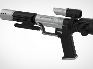 Eternian soldier blaster from the movie Masters of the Universe 1987 3d print model 3Dプリントモデル