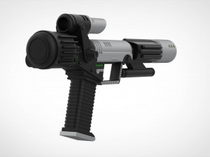 Eternian soldier blaster from the movie Masters of the Universe 1987 3d print model 3Dプリントモデル
