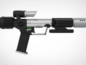 Eternian soldier blaster from the movie Masters of the Universe 1987 3d print model 3Dプリントモデル