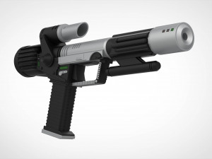 Eternian soldier blaster from the movie Masters of the Universe 1987 3d print model 3Dプリントモデル