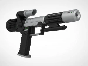 Eternian soldier blaster from the movie Masters of the Universe 1987 3d print model 3D Print Model