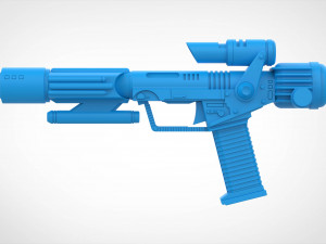 Eternian soldier blaster from the movie Masters of the Universe 1987 3d print model 3Dプリントモデル