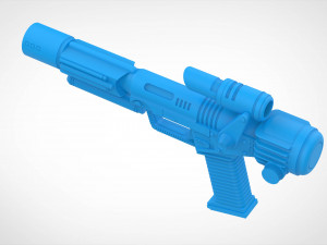 Eternian soldier blaster from the movie Masters of the Universe 1987 3d print model 3Dプリントモデル