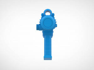 Eternian soldier blaster from the movie Masters of the Universe 1987 3d print model 3Dプリントモデル