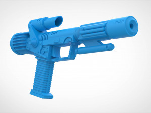 Eternian soldier blaster from the movie Masters of the Universe 1987 3d print model 3Dプリントモデル