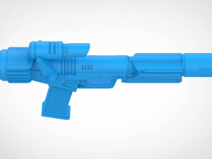 Eternian soldier blaster from the movie Masters of the Universe 1987 3d print model 3Dプリントモデル