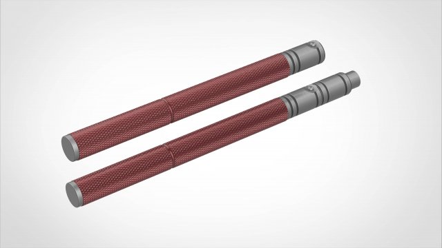 Billy Clubs from the series Daredevil 2015 3d print model 3D 打印模型 .c4d .max .obj .3ds .fbx .stl .blend 