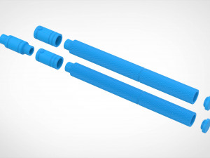 Billy Clubs from the series Daredevil 2015 3d print model 3D 打印模型