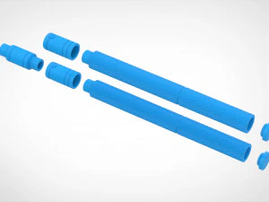 Billy Clubs from the series Daredevil 2015 3d print model 3D Print Model