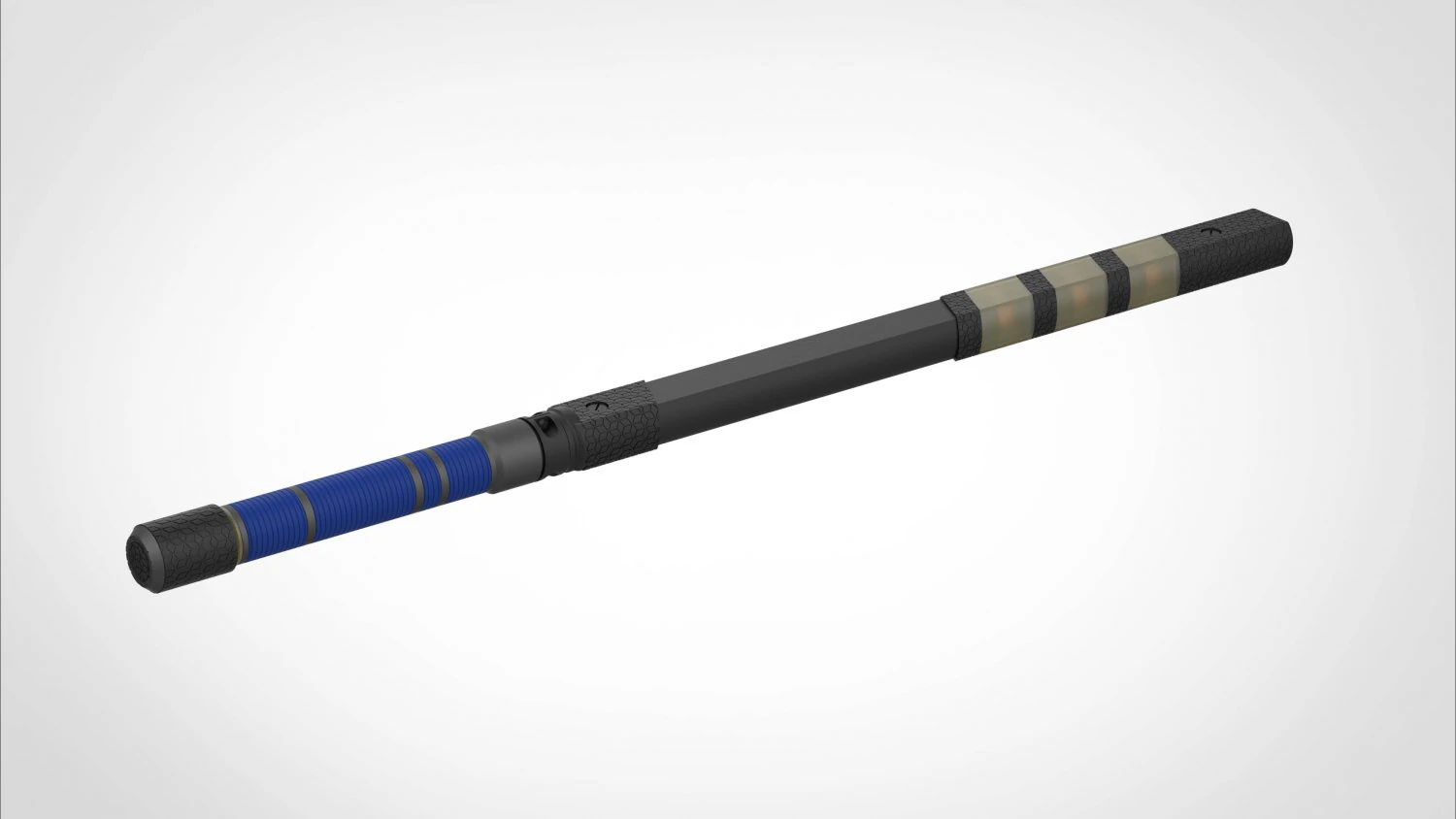 Escrima stick from the Gotham Knights 2022 3d print model 3D Print Model .c4d .max .obj .3ds .fbx .stl .blend 
