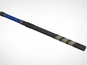 Escrima stick from the Gotham Knights 2022 3d print model 3D Print Model
