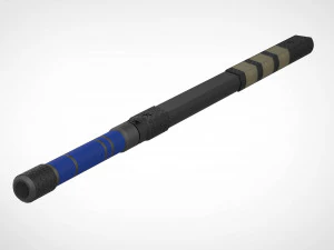 Escrima stick from the Gotham Knights 2022 3d print model 3D Print Model