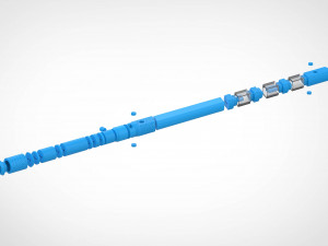 Escrima stick from the Gotham Knights 2022 3d print model 3Dプリントモデル