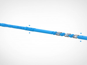 Escrima stick from the Gotham Knights 2022 3d print model 3Dプリントモデル
