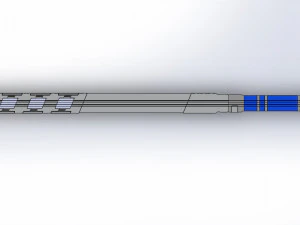 Escrima stick from the Gotham Knights 2022 3d print model 3D Print Model